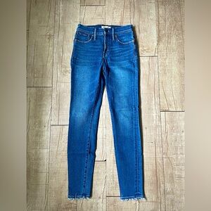 Madewell 9” High-Rise Skinny Women’s Size 26 Blue Jeans